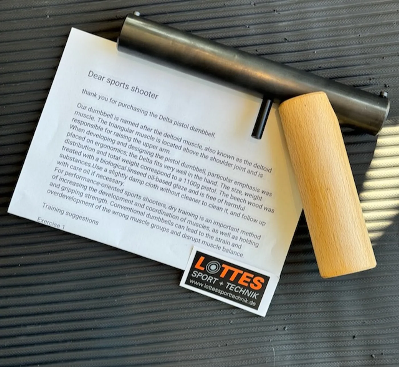 Lottes Sport + Technik - Pistolenhantel Delta