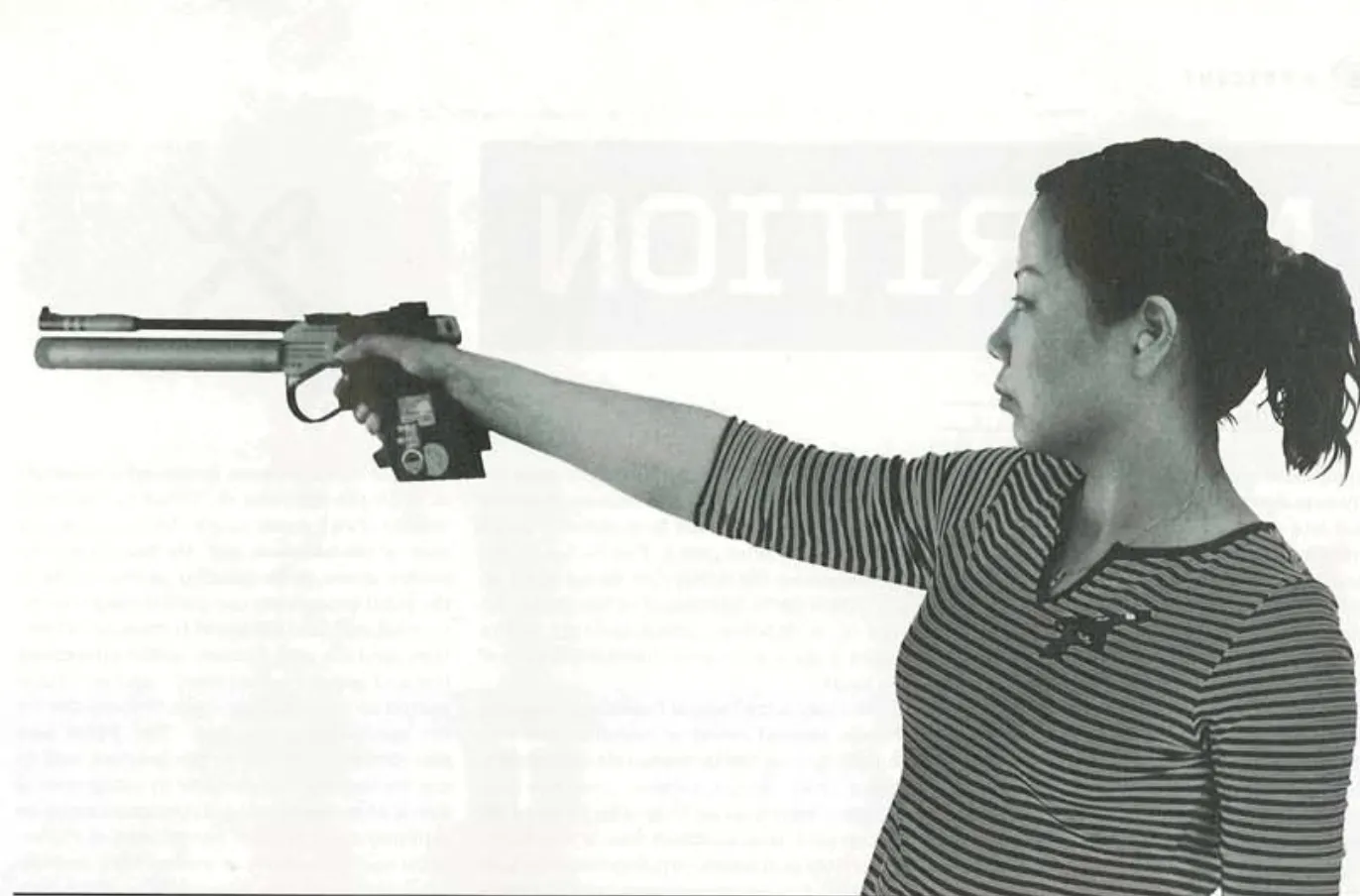 A retrospect on the selection and training of the elite female shooter Tao Luna